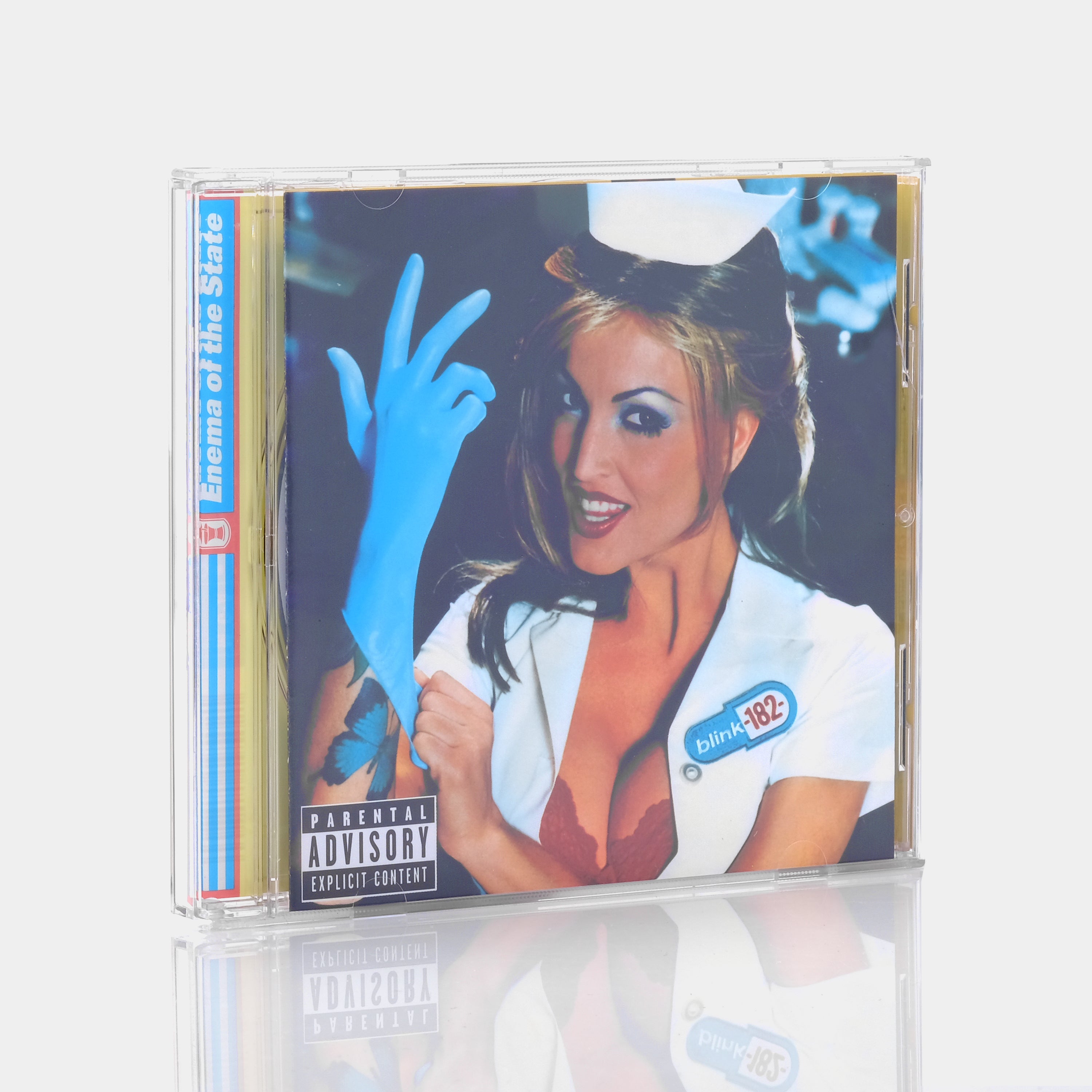 Blink 182 Enema Of The State CD Album - Punk Rock Music for Road Trips & Teenage Nostalgia
