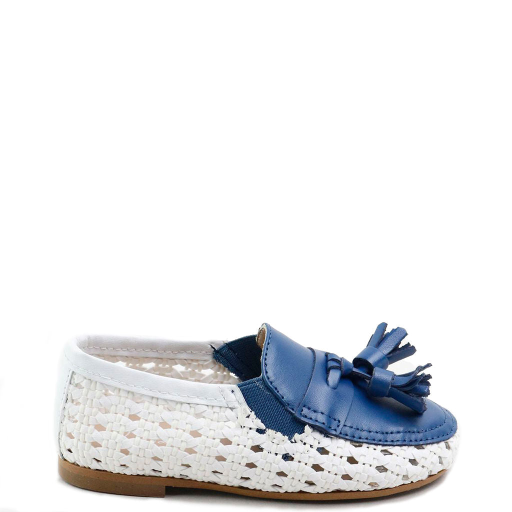 Papanatas Ocean Wicker Tassel Loafers - Comfortable Summer Slip-On Shoes for Women | Beach, Vacation & Casual Outfit Essential