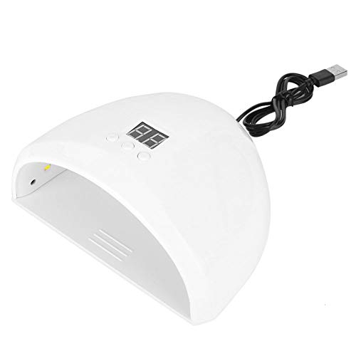 Professional 36W UV LED Nail Lamp Dryer with 3 Timer Settings - Fast Curing for Gel Polish, Acrylic Nails & Manicure Tools - Perfect for Home Salon, Nail Art Studio & DIY Nail Care (White)