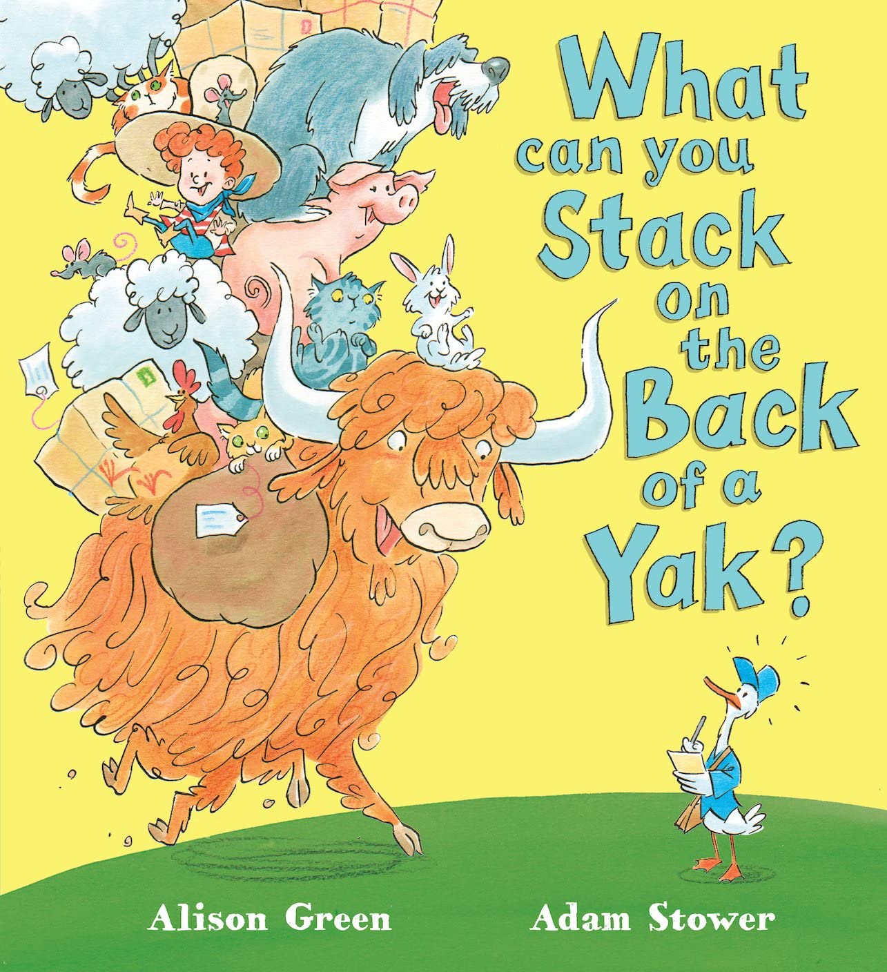 Funny Yak Stacking Game - Perfect for Family Game Nights & Party Icebreakers