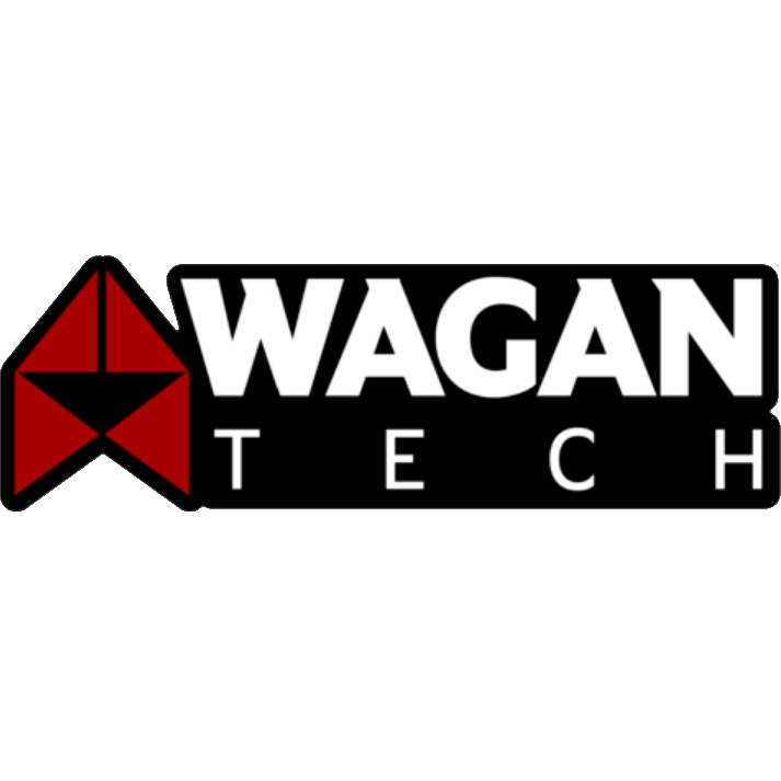 Wagan Tech Sticker - Premium Vinyl Decals for Laptops, Phones & Cars - Waterproof & Durable for Outdoor & Indoor Use