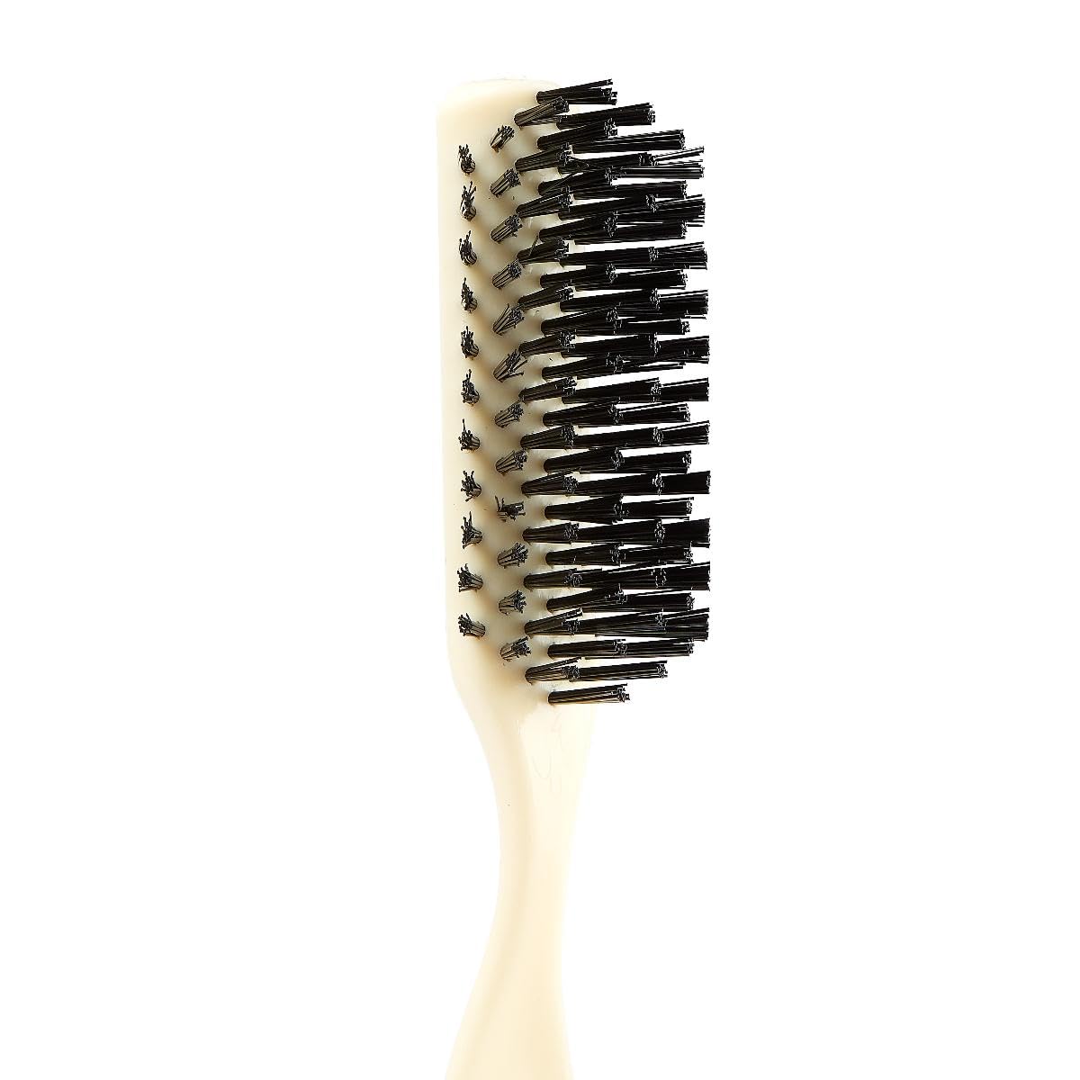Medline Latex-Free Adult Hair Brushes 7.5 Inch - Pack of 144 Soft Bristle Brushes for Salon, Nursing Home & Hospital Use - Ivory Color Hair Care Essential