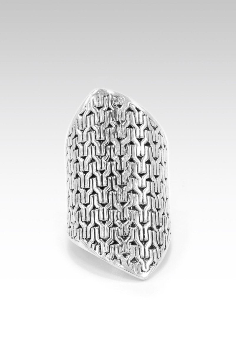 Unbreakable Unity Ring™ in Chainlink - Durable Stainless Steel Couple Rings for Men & Women - Perfect for Anniversaries, Weddings, and Romantic Gifts