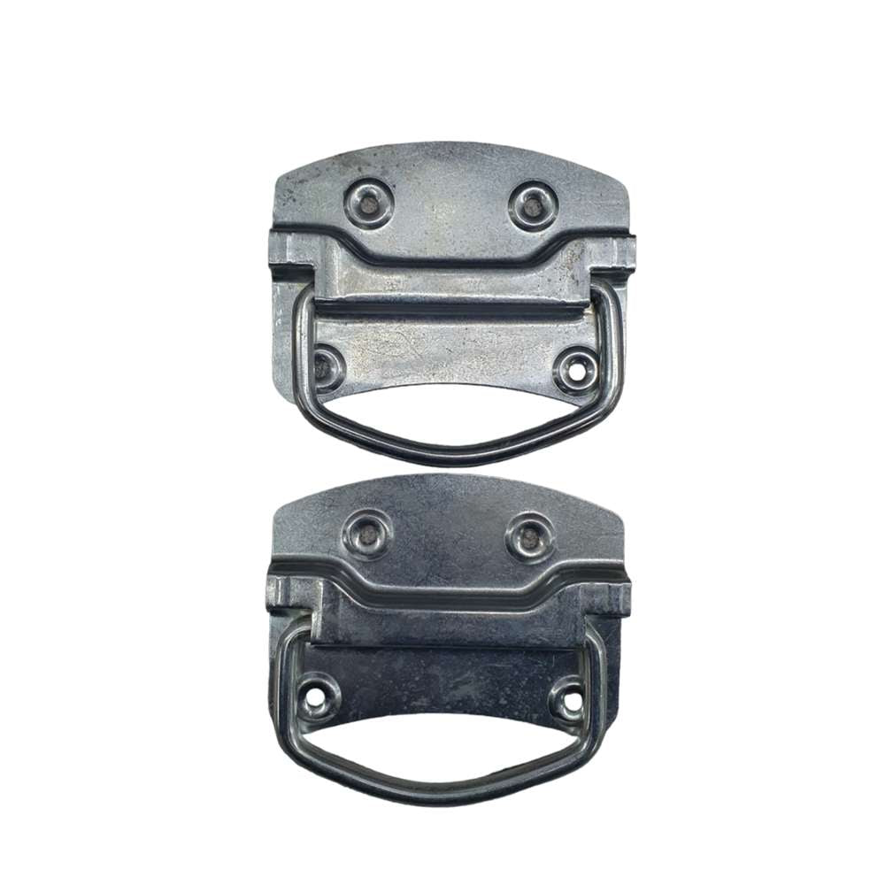 Fixworx 100mm Zinc Plated Handle Chest - Durable Tool Storage for Garage, Workshop & DIY Projects