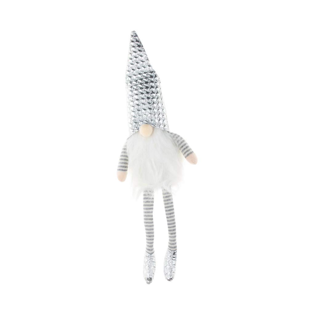 Long-Legged Faceless Plush Doll - Soft Veiled Room Decor for Christmas Gifts & Home Decorations | Perfect for Bedroom Decor, Nursery Toys, and Cozy Living Room Accents