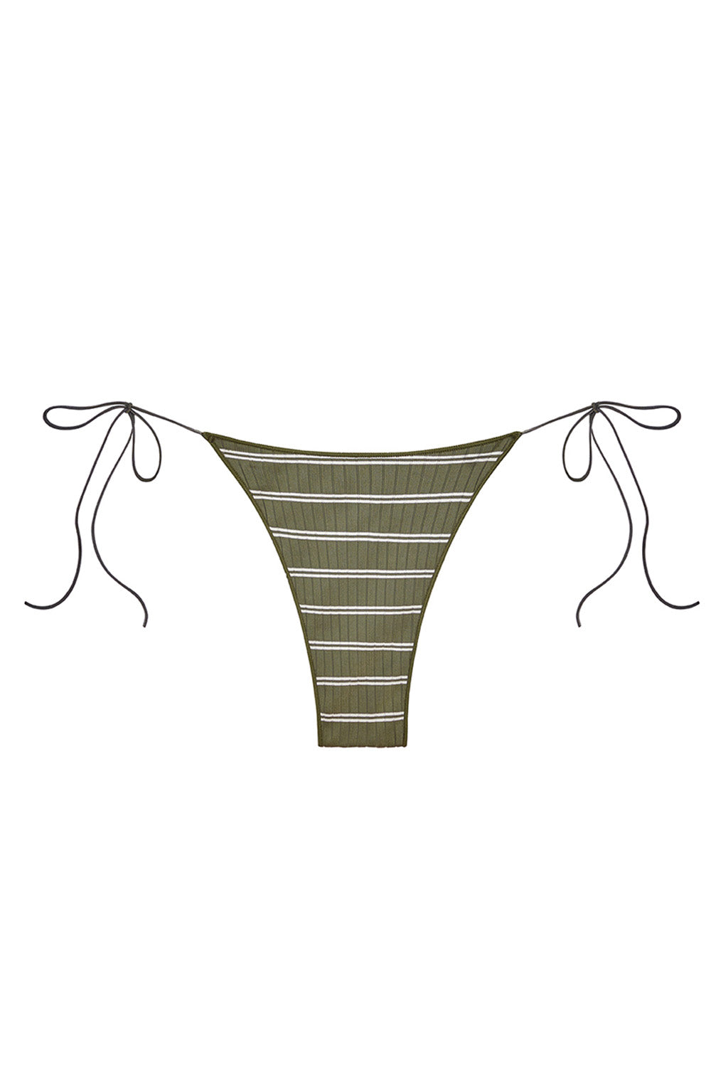 Stylish Olive & White Striped C Bottom - Perfect for Casual Wear, Beach Outings & Summer Fashion