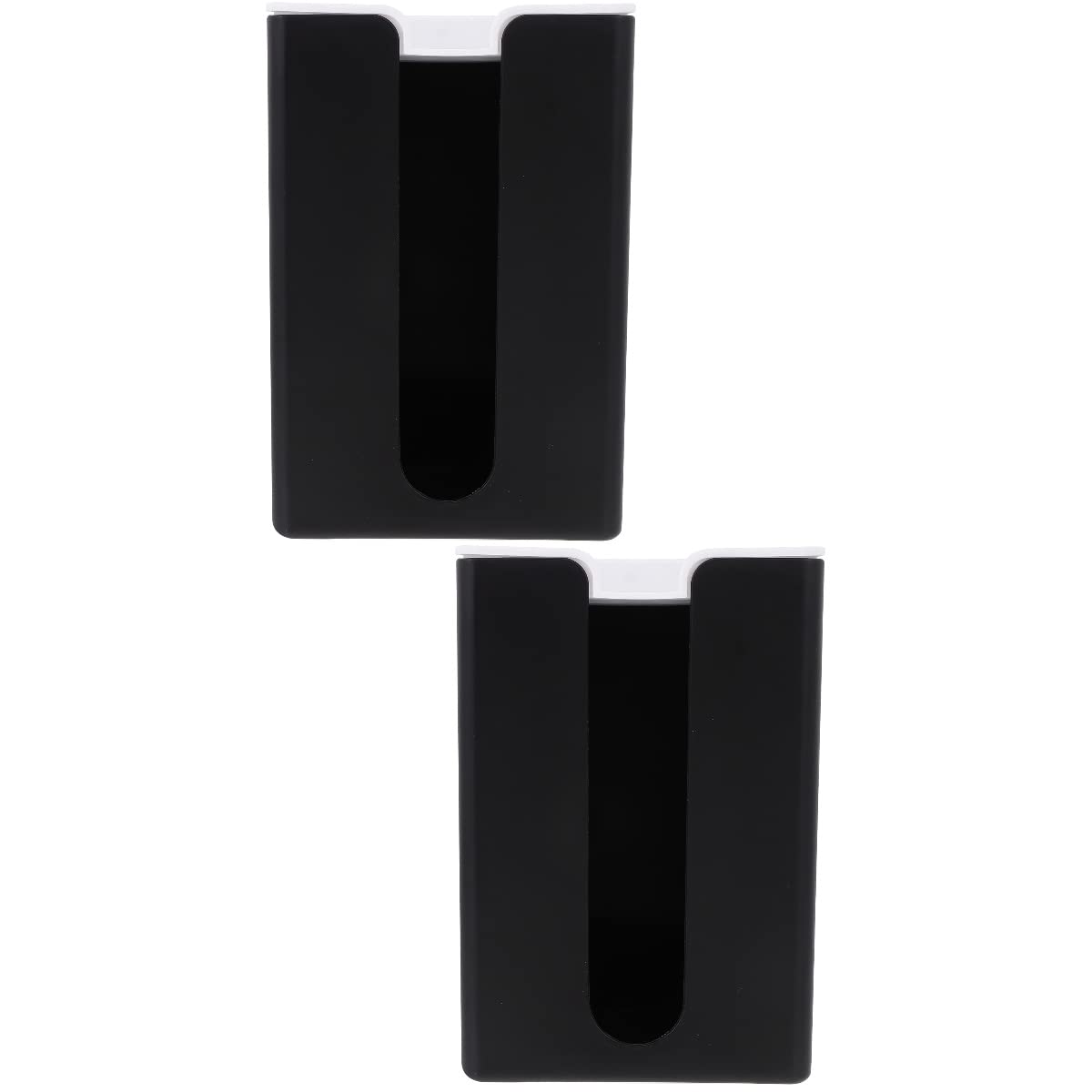 Veemoon 2-Pack Wall Mount Tissue Box Holder - Kitchen & Bathroom Paper Dispenser with Hanging Design - Perfect for Tissue Storage in Home, Office, or Restaurant
