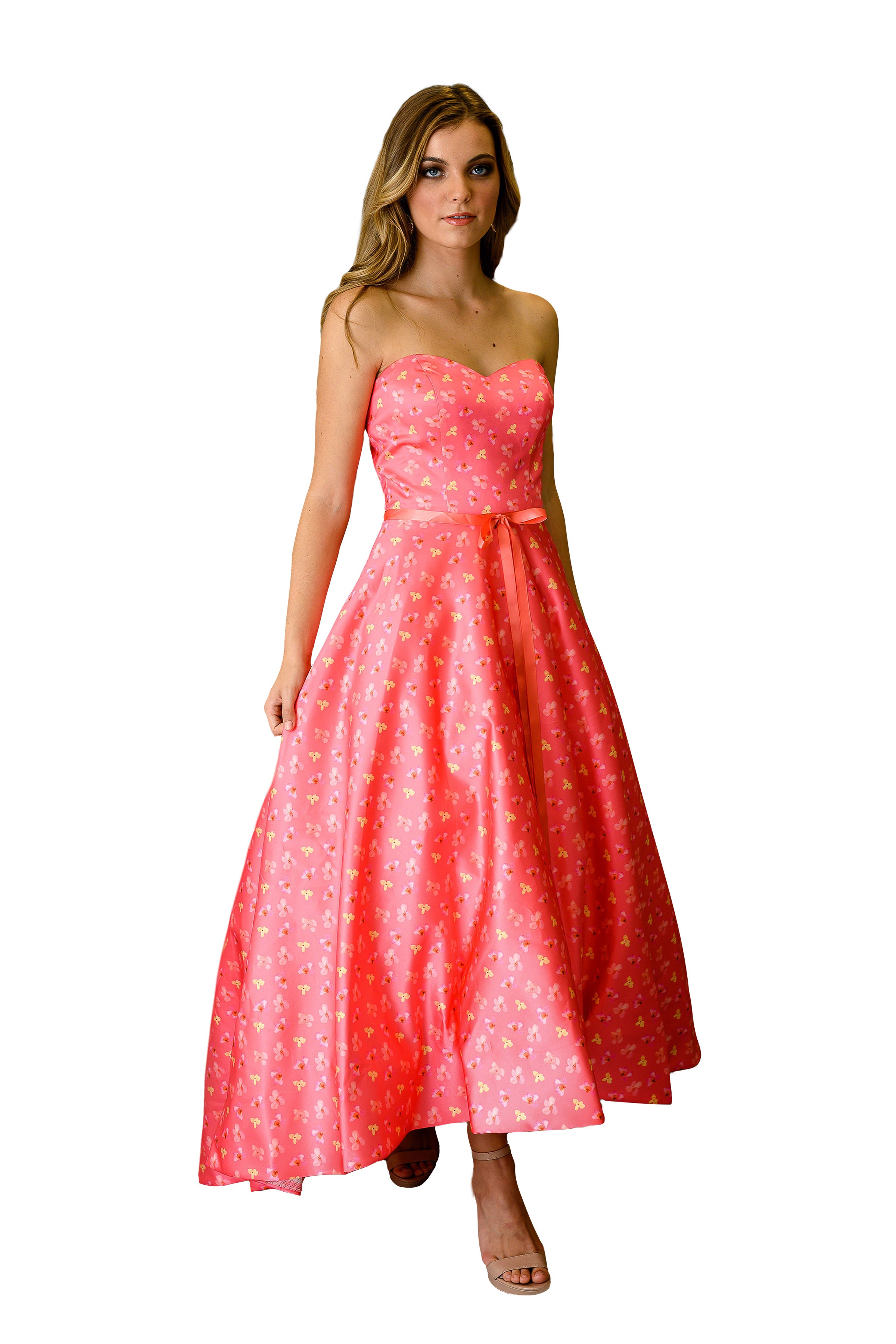 Elegant Strapless Formal Train Evening Gown for Prom, Wedding & Special Occasions - Perfect for Red Carpet & Black Tie Events