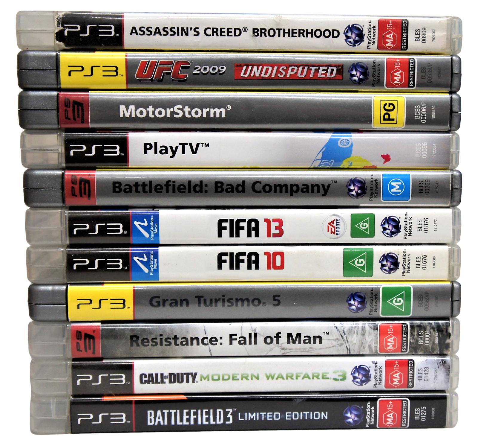 11 Pre-Owned PS3 Games Bundle - Bulk PlayStation 3 Game Pack for Budget Gaming | Perfect for Collectors & Retro Gaming Enthusiasts