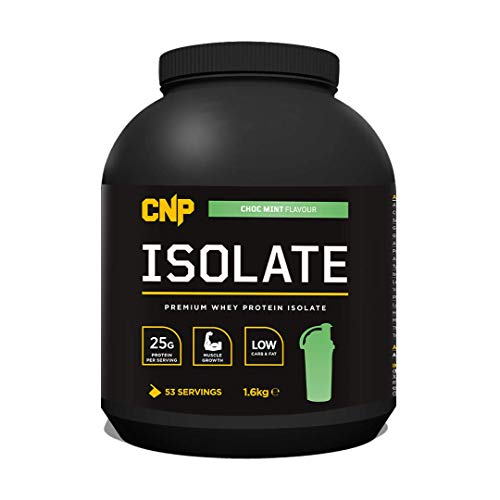 CNP Professional Isolate 1.6kg Chocolate Mint Whey Protein Powder for Muscle Recovery & Weight Loss - Perfect for Post-Workout Shakes & Healthy Smoothies