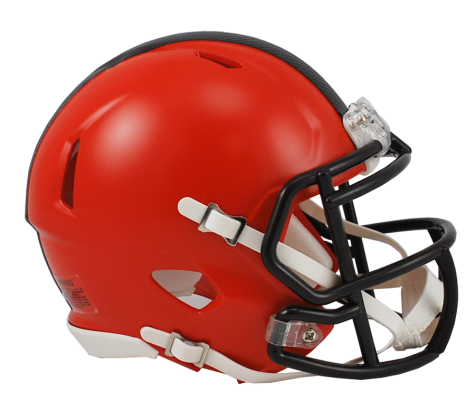 Cleveland Browns Speed Mini Helmet - Authentic NFL Collectible for Fans, Display & Gifting - Perfect for Home, Office, or Game Day Decor