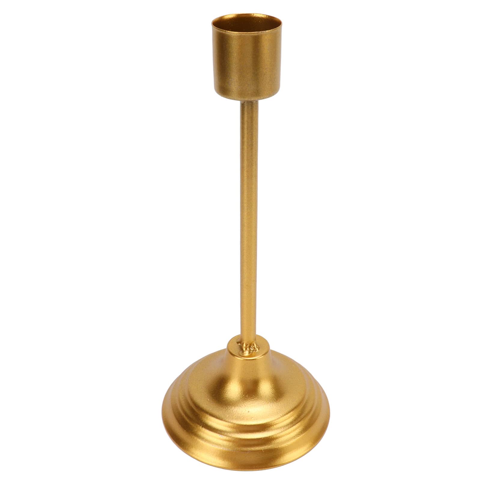 European Style Rustproof Metal Candle Holder - Durable Iron Finish for Bedroom Decor, Wedding & Party Centerpiece - Elegant Home & Event Lighting Accessory