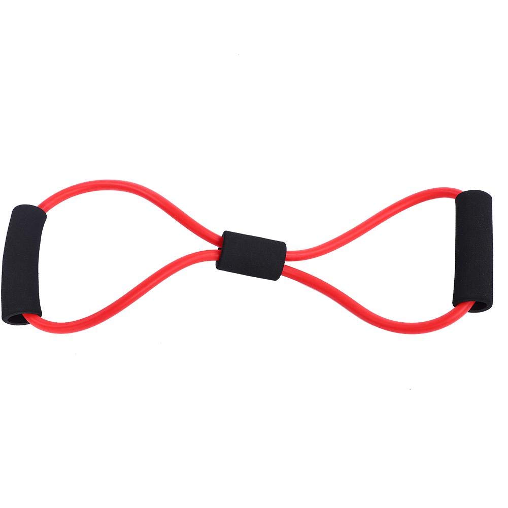 Dwawoo 8-Shape Resistance Band Set - Stretch Exercise Bands for Strength Training, Yoga, Pilates & Gym Workouts - Perfect for Home Fitness, Physical Therapy & Muscle Toning