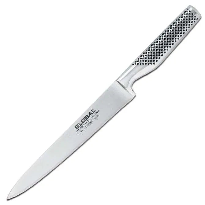 Premium Global Heavyweight Carving Knife - Professional Chef's Knife for Meat, Roast, Turkey & BBQ - Perfect for Home Kitchen & Restaurant Use