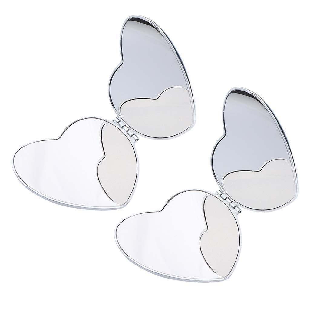 DCLINA Unbreakable Card Size Mini Portable Mirror - Modern Fashion Makeup Mirror for Women, Fits in Wallet, Clutch & Pocket | Perfect for On-the-Go Touch Ups, Travel & Daily Beauty Routine