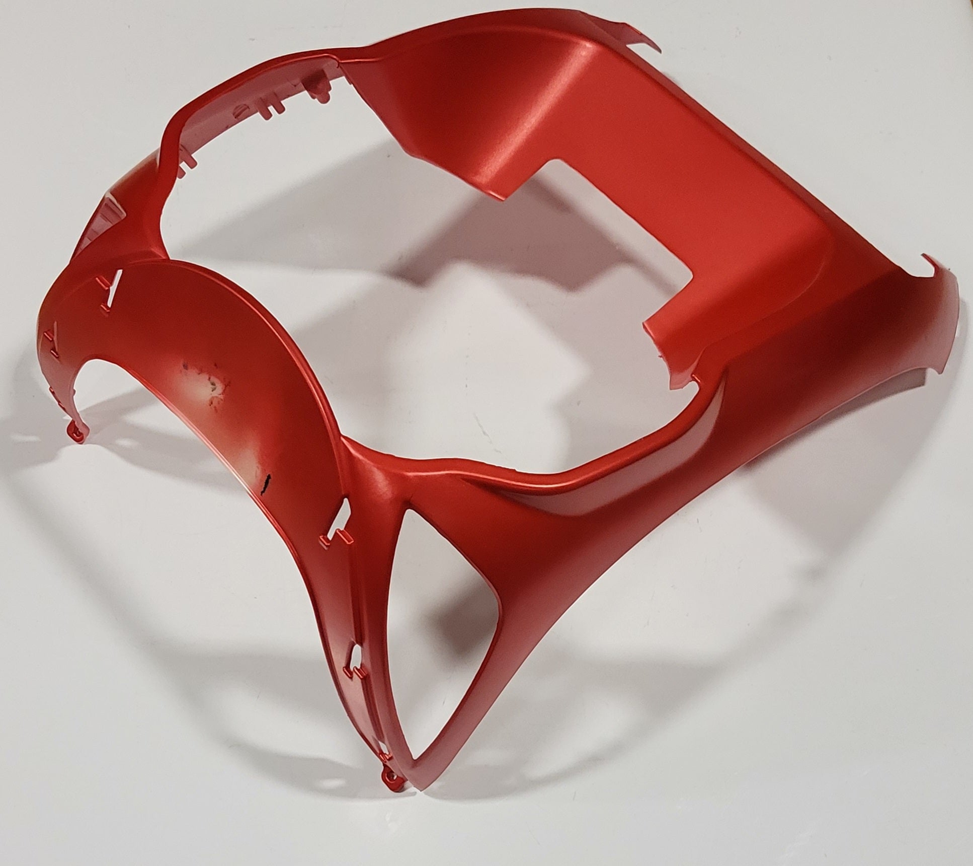 Italia MK Matte Red Front Protector - Premium Car Bumper Guard for Sedans & SUVs | Scratch & Impact Protection | Perfect for City Driving & Parking Safety
