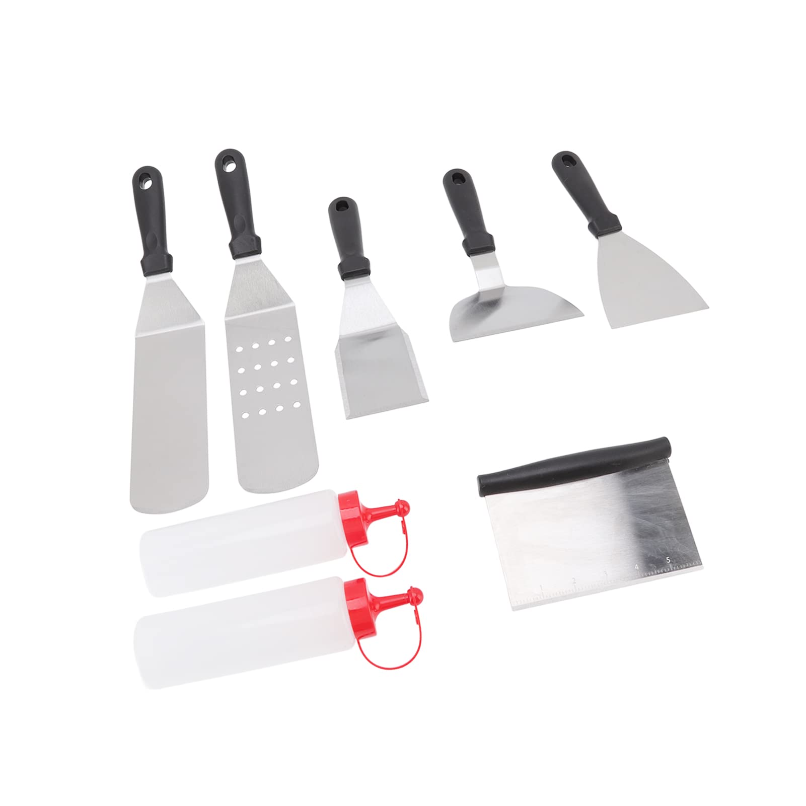 Qinlorgo BBQ Spatula - Heavy Duty Stainless Steel Grill Turner with Ergonomic Handle - Perfect for Grilling, Flipping Burgers & Pancakes on Griddle or Outdoor BBQ