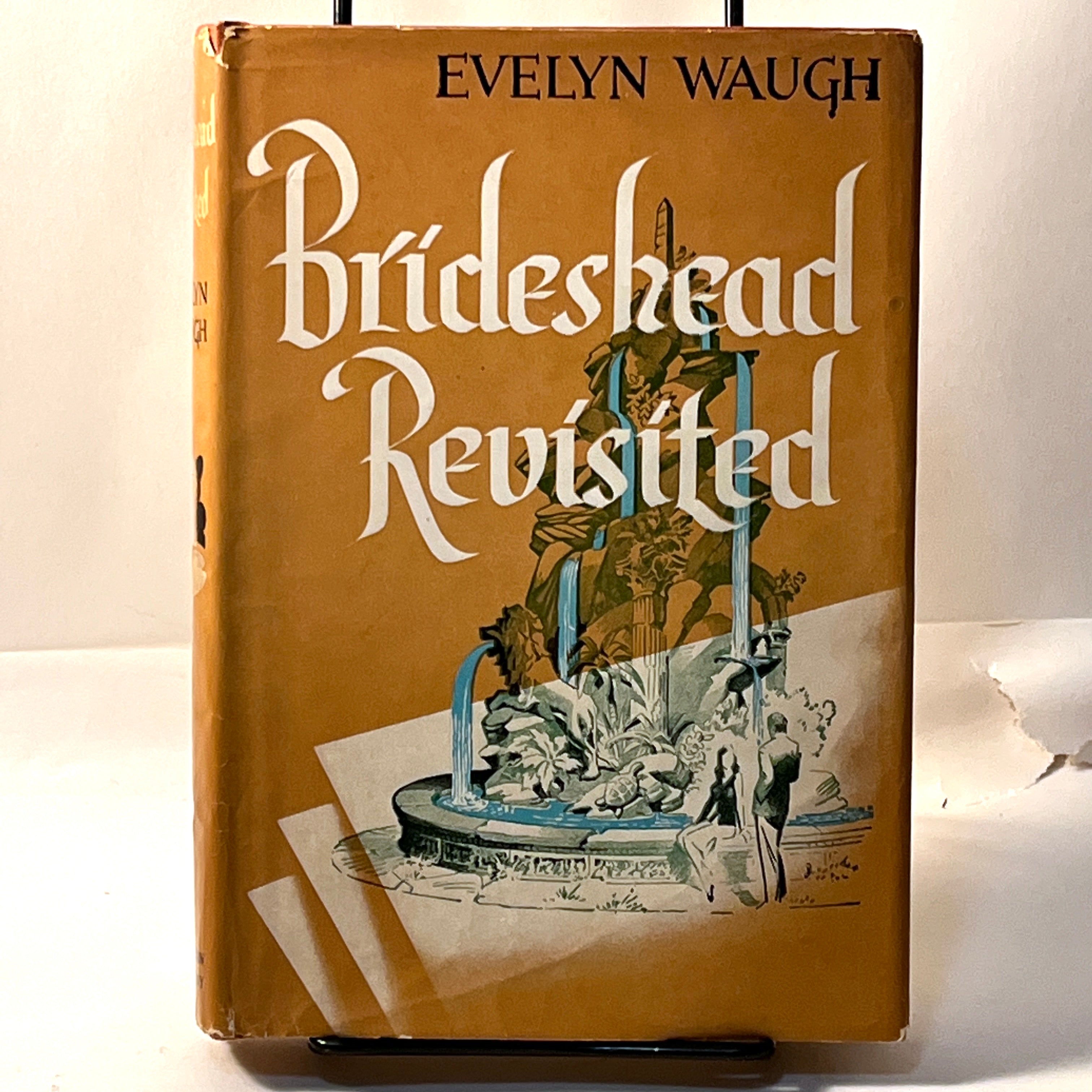 Brideshead Revisited - First American Edition 1945 Hardcover with Dust Jacket - Vintage Collectible Book for Literature Lovers & Book Collectors