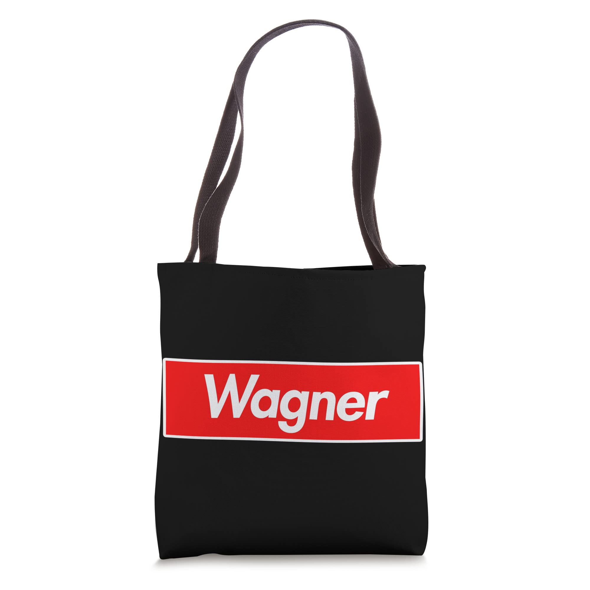 Wagner Name Tote Bag - Personalized Canvas Shopping Bag with Durable Handles - Perfect for Groceries, Beach Trips & Everyday Use