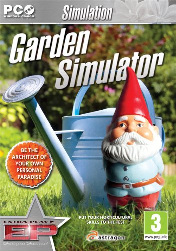 Garden Simulator PC Game - CD-ROM Edition with Bonus Play | Virtual Gardening Experience for Relaxation & Stress Relief