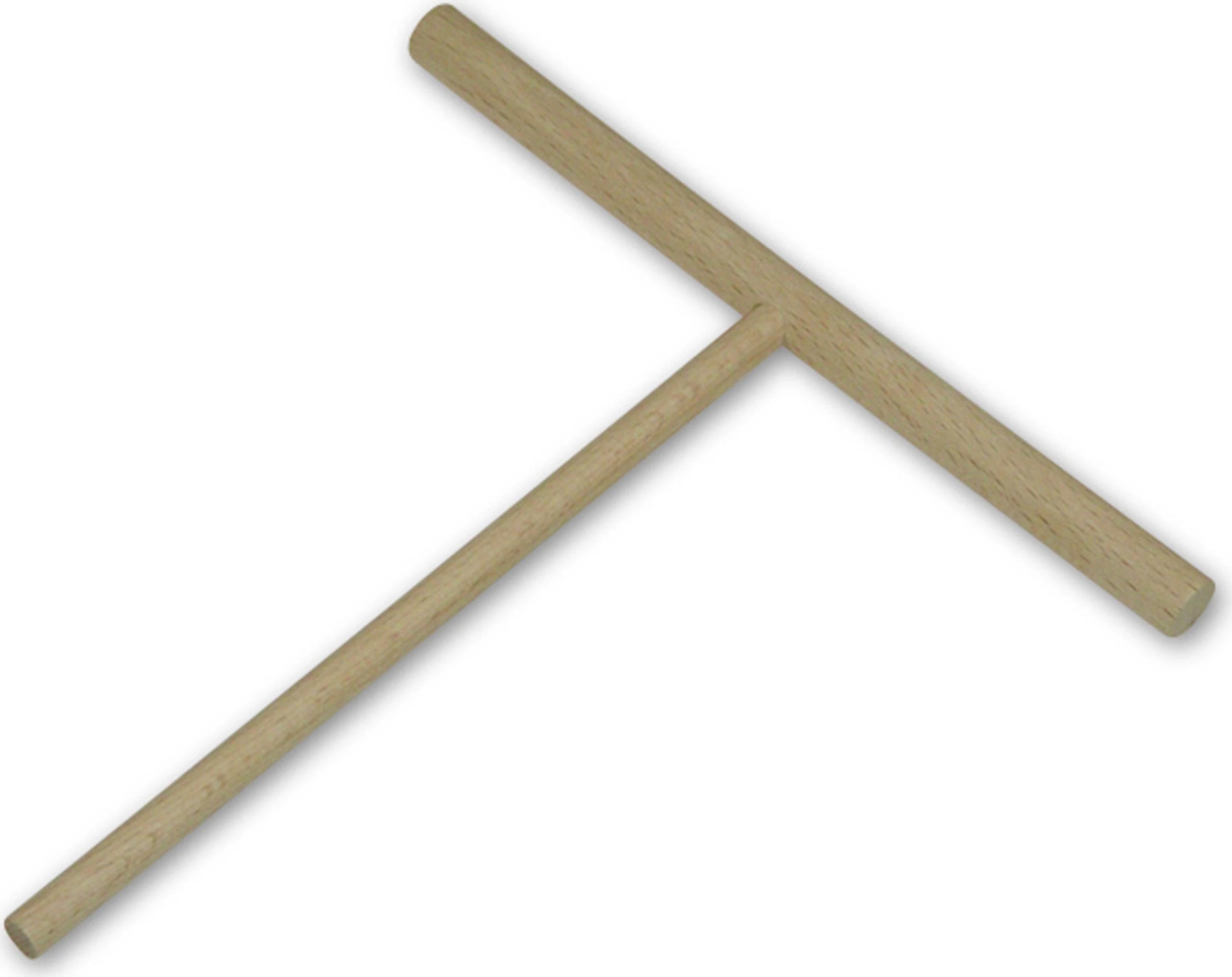 BERARD Pancake Rake - 18cm (7 inch) Round Beechwood Pancake Spreader - Perfect for Pancake Art, Breakfast Buffets & Professional Kitchens