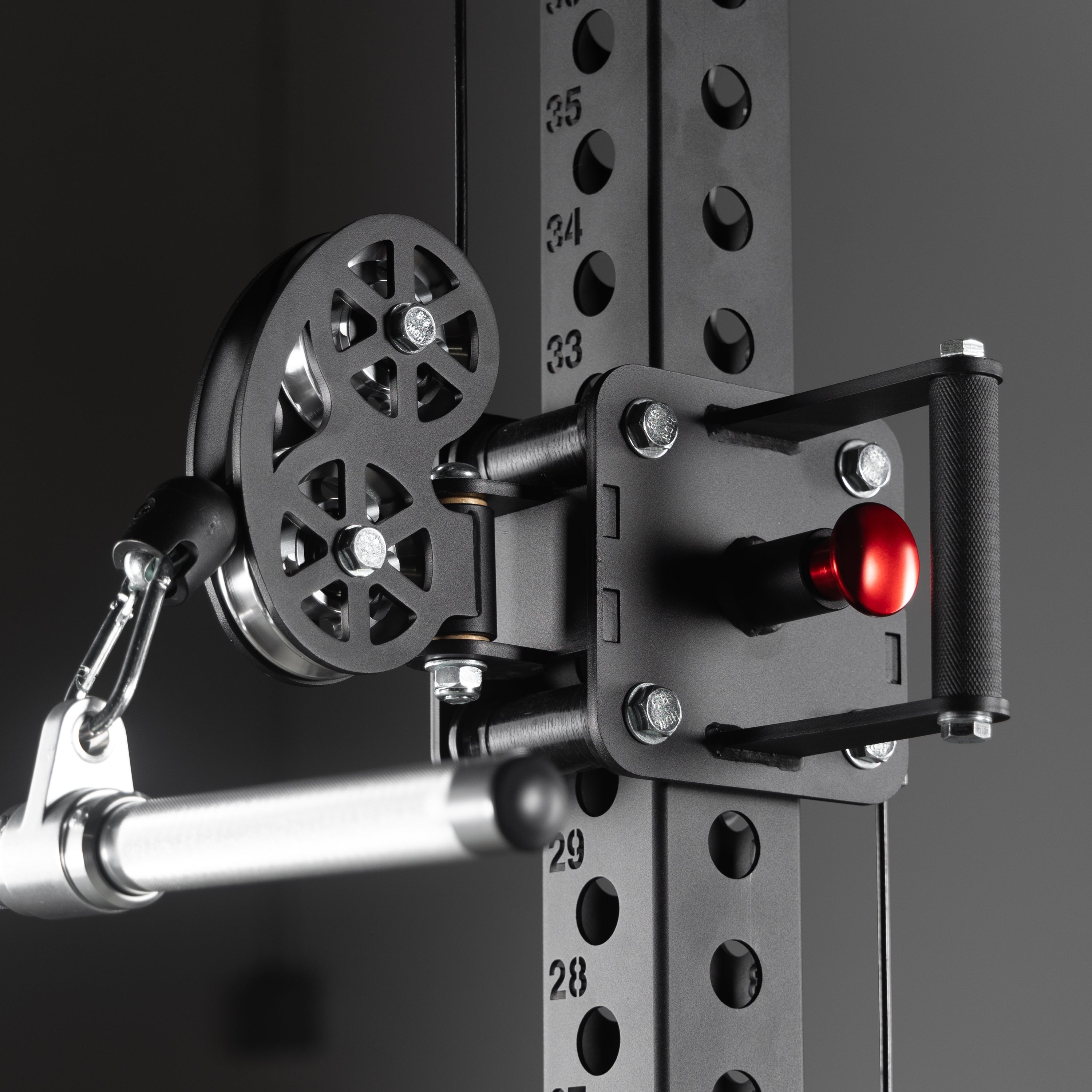 Commercial Half Rack Functional Trainer with Dual 220lb Weight Stacks - Perfect for Home Gym & CrossFit Training