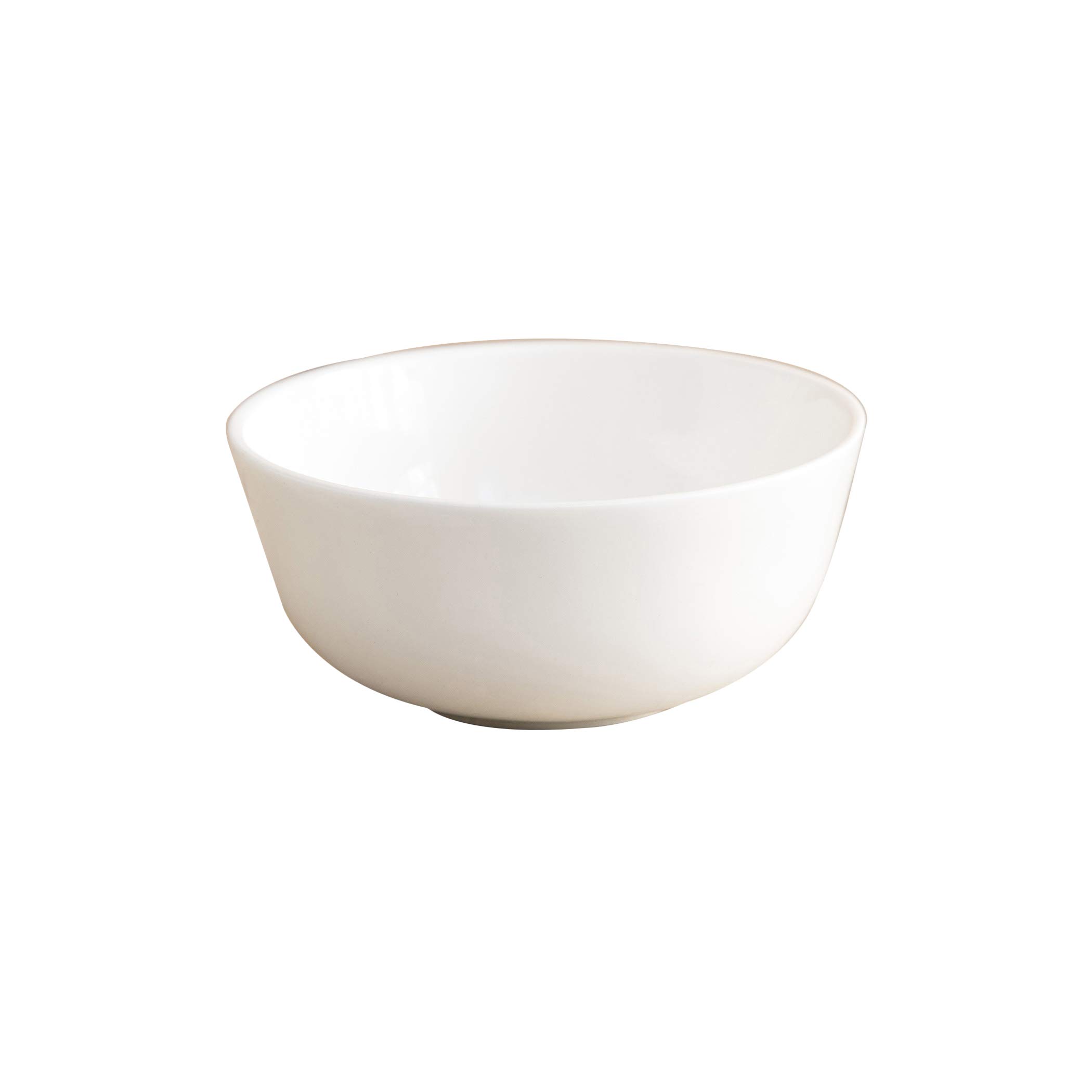 Premium Bone China Riva Risto Cereal Bowl - Elegant White Porcelain Breakfast Bowl for Cereal, Soup & Dessert | Durable & Dishwasher Safe | Perfect for Home, Restaurant & Gifting