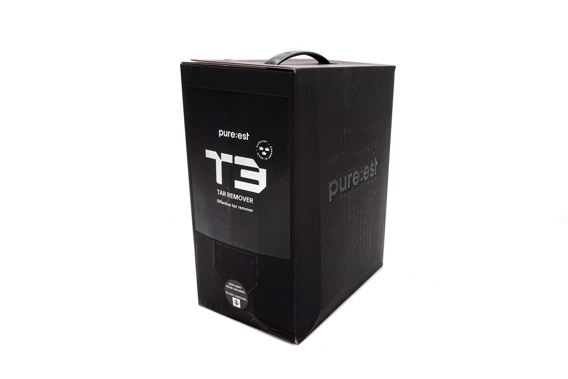 PURE:EST T3 Heavy Duty Tar & Oil Remover - Industrial Strength Petroleum-Based Degreaser for Driveways, Garage Floors & Auto Shops | Fast-Acting Cleaner for Stubborn Grease & Stains