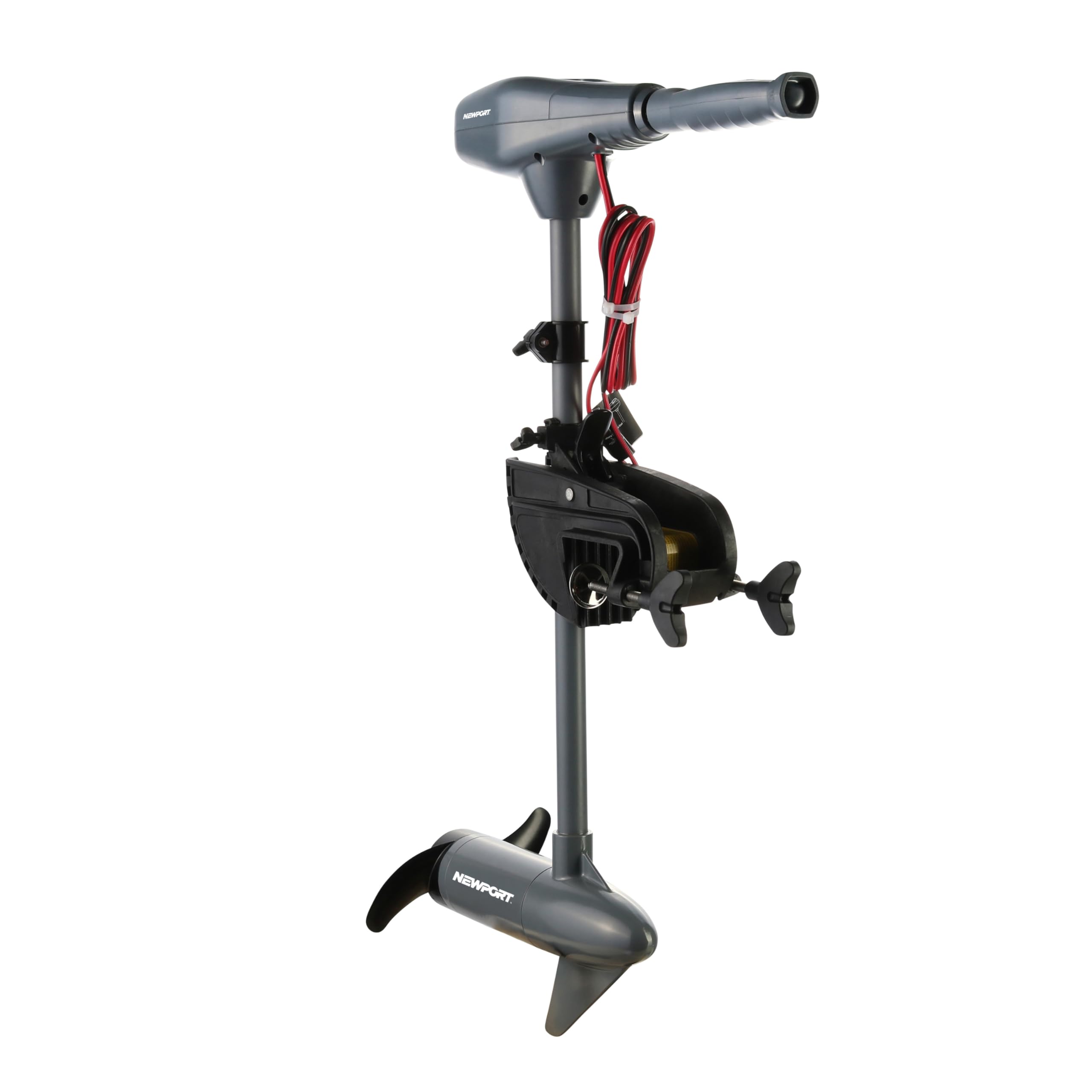 36lb Thrust Kayak Trolling Motor - Saltwater Transom Mount Electric Motor with LED Battery Indicator (24