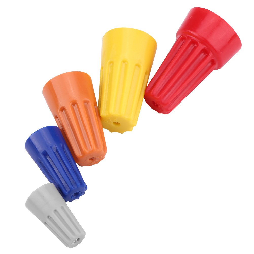 Durable 158pcs Twist-On Wire Connectors - Reliable Electrical Cable Terminals for Home Wiring, DIY Projects & Automotive Repairs