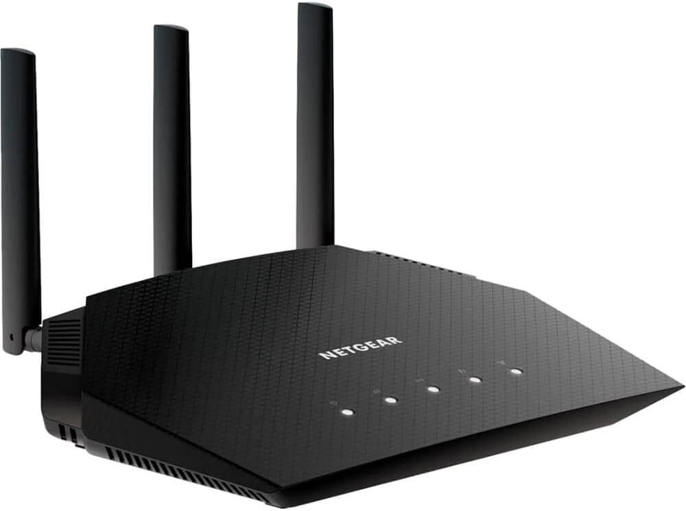 Netgear RAX10 AX1800 Dual Band Wi-Fi 6 Router with 4 Gigabit LAN Ports & VPN Support - High-Speed Wireless Internet for Home Office, Gaming & Streaming