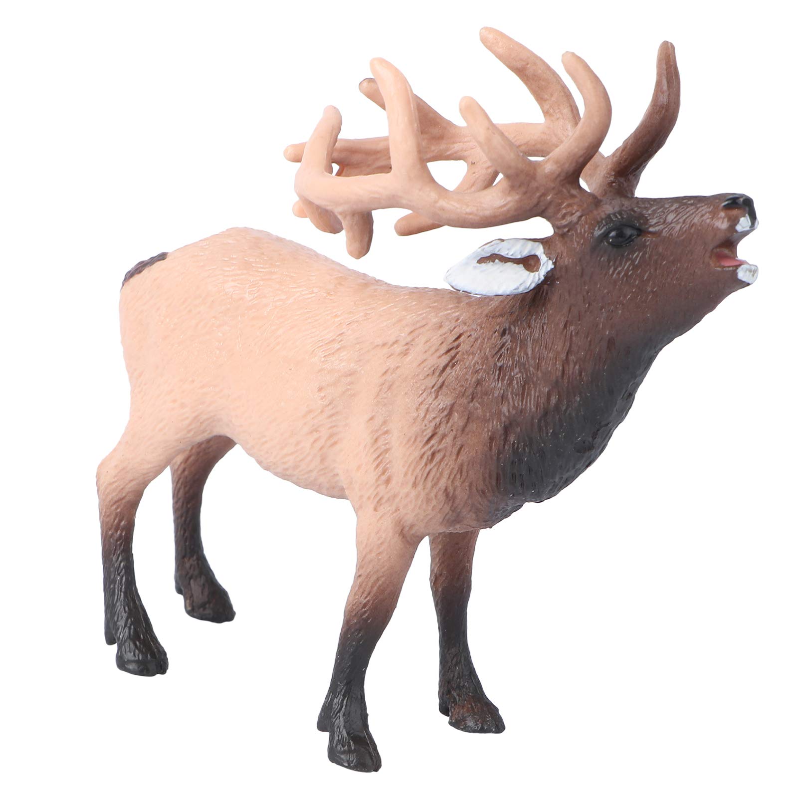 1Pc Plastic Reindeer Ornament - Christmas Home Decor, Holiday Table Centerpiece, Festive Shelf Display for Winter Decorations & Gift Giving