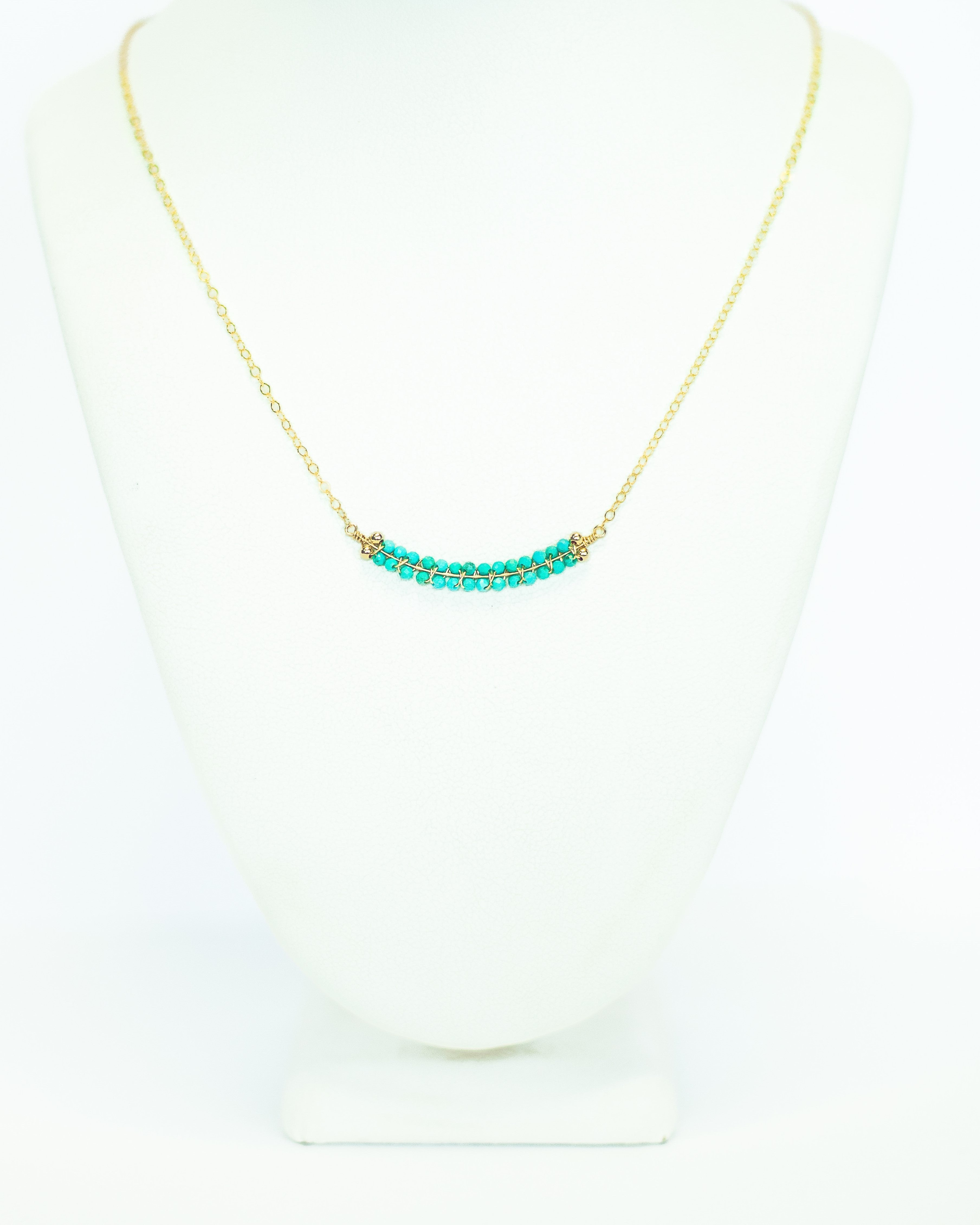 Exquisite Turquoise Necklace by Julia Balestracci – Handcrafted Jewelry for Women, Boho Chic Accessory | Perfect for Casual Wear, Festivals & Gift Giving