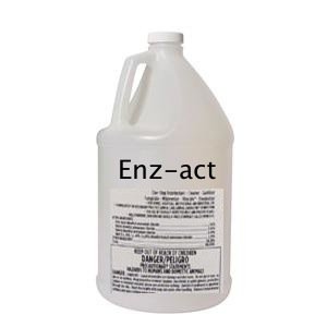 Enzact Enzymatic Pet Stain & Odor Remover - MRO Chem Professional Pet Cleaner for Carpets, Upholstery & Floors | Eliminates Stubborn Pet Accidents & Odors
