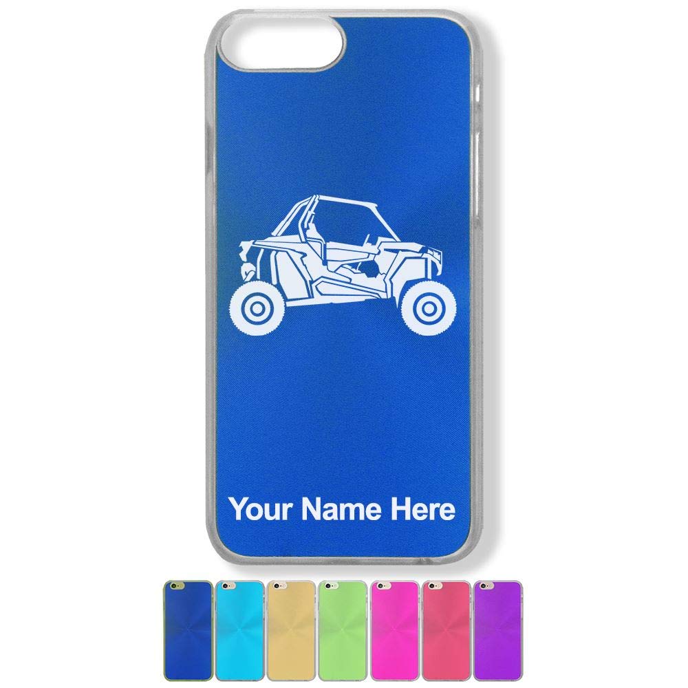 **Durable iPhone 7 Plus & iPhone 8 Plus Case - Off-Road Racer Design with Free Personalized Engraving - Perfect for Outdoor Adventures & Daily Protection**