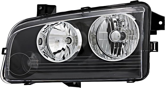 2006 Dodge Charger Driver Side Left Halogen Headlight Replacement - Perfect for Night Driving & Enhanced Visibility