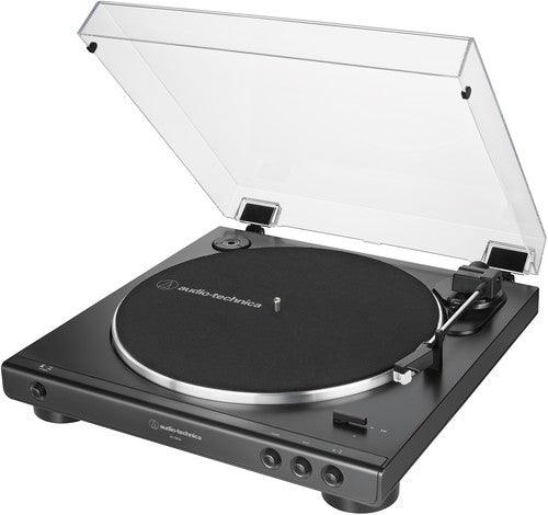 Audio Technica AT LP60X BK Fully Automatic Belt-Drive Turntable (Black) - Perfect for Vinyl Lovers, Home Entertainment & DJ Beginners