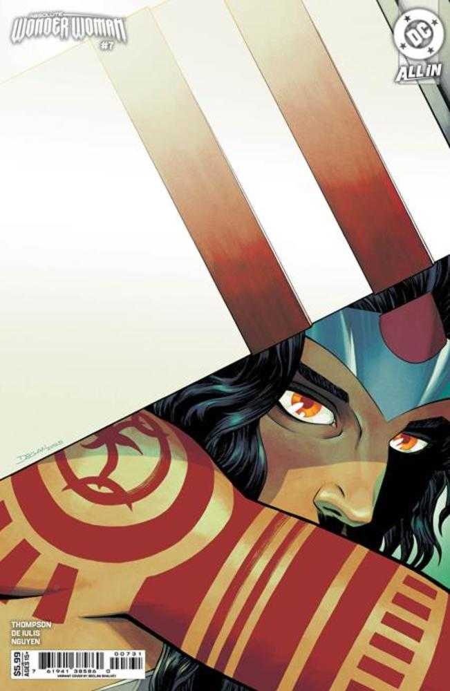 Absolute Wonder Woman #7 Cover C Declan Shalvey Card Stock Variant - DC Comics Collectible for Superhero Fans, Perfect for Display & Comic Book Collections