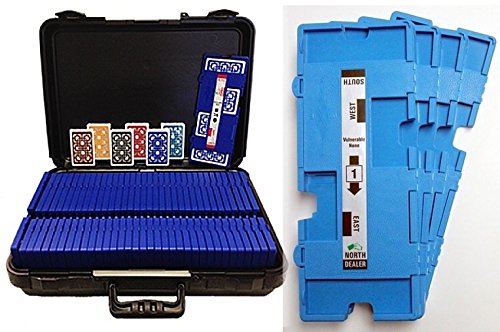 Baron Barclay 36 Imperial-Plus Duplicate Bridge Boards with 36 All-Plastic Playing Card Decks & Carrying Case - Perfect for Bridge Tournaments, Home Games, and Travel