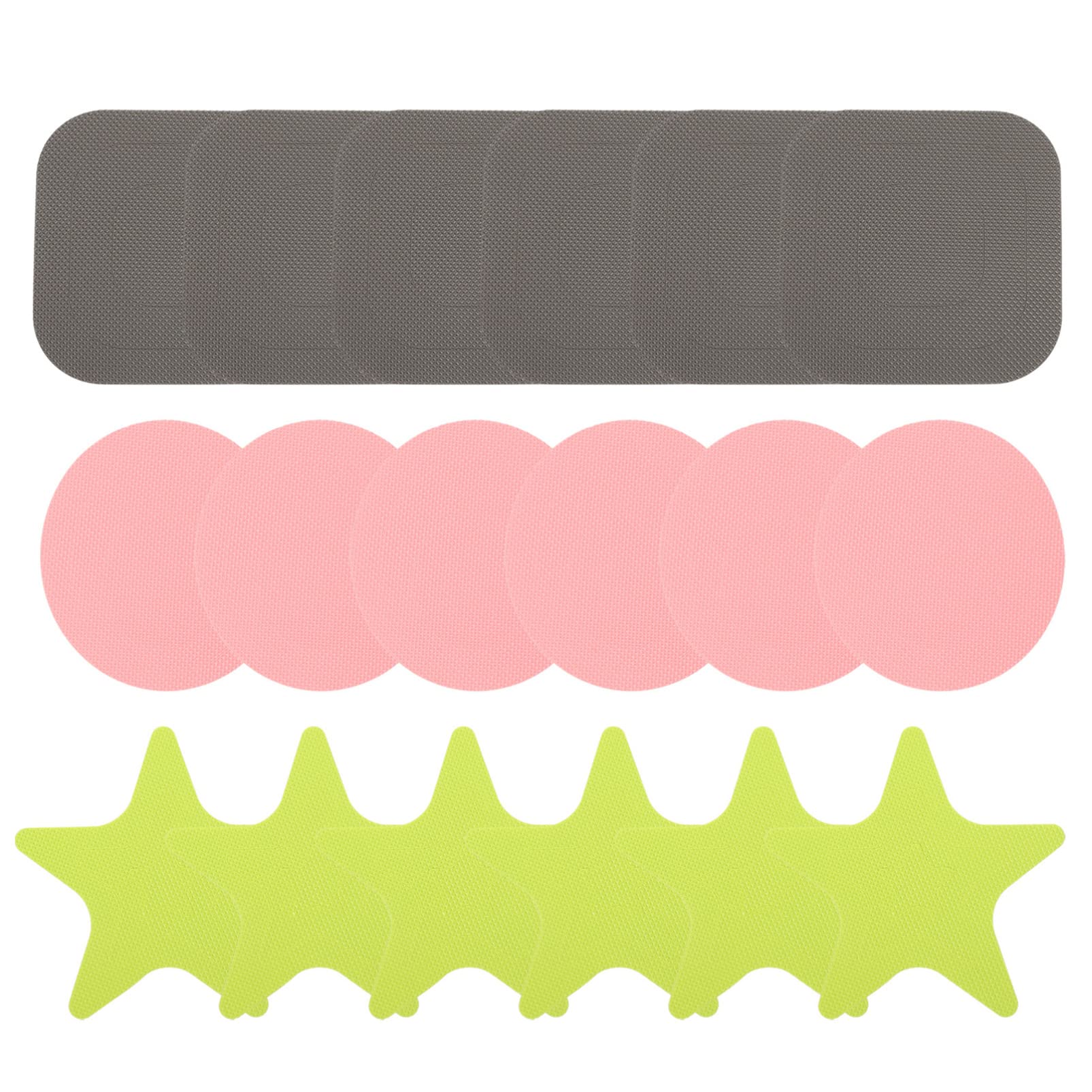 36Pcs Cabilock Kids Bathtub Stickers - Non-Slip Shower Floor Grip Stickers with Colorful Irregular Designs | Bathroom Safety Stickers for Toddlers, Anti-Slip Bathtub Decals - Perfect for Bath Time Fun & Shower Safety