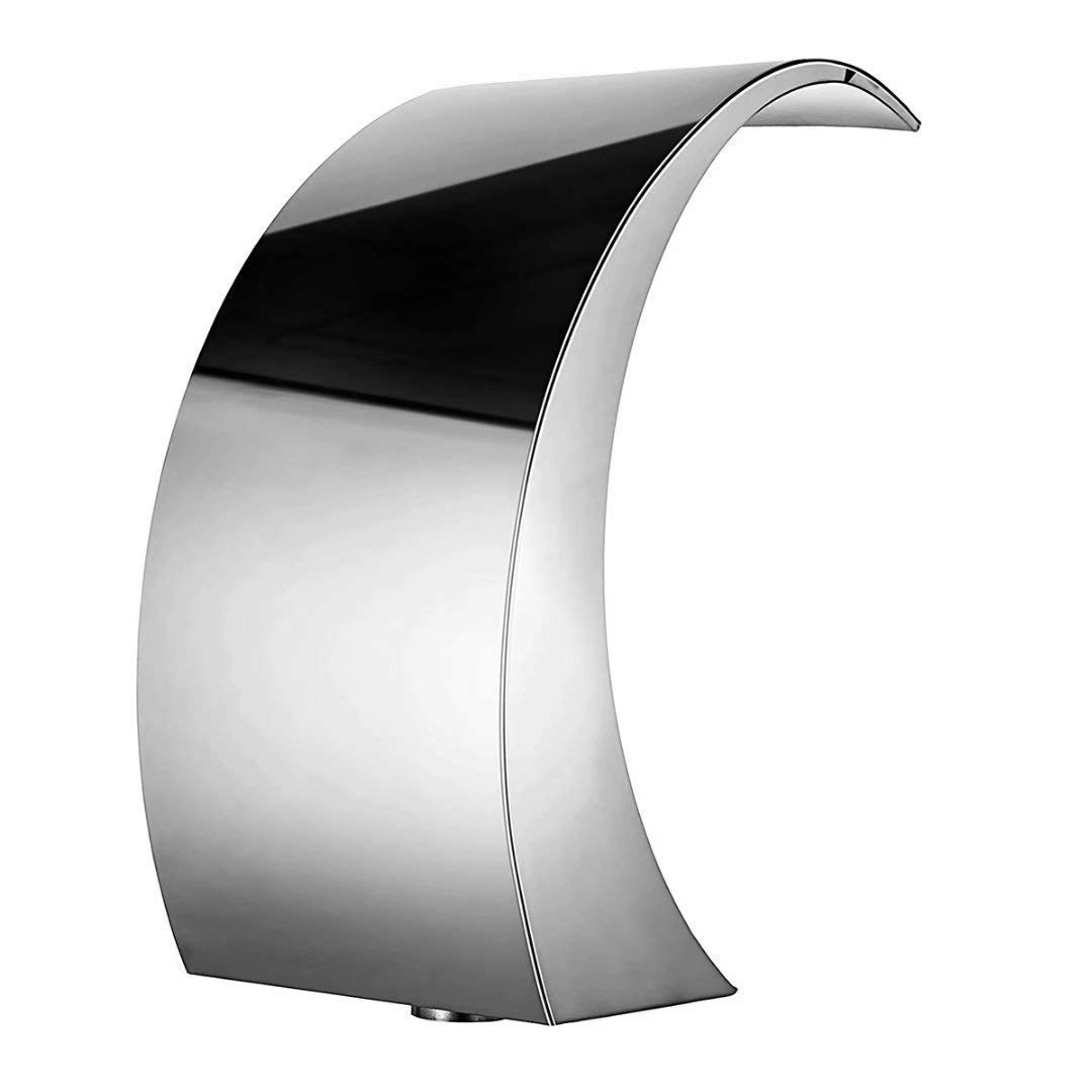 Stainless Steel Rectangular Swimming Pool Fountain - 15.7