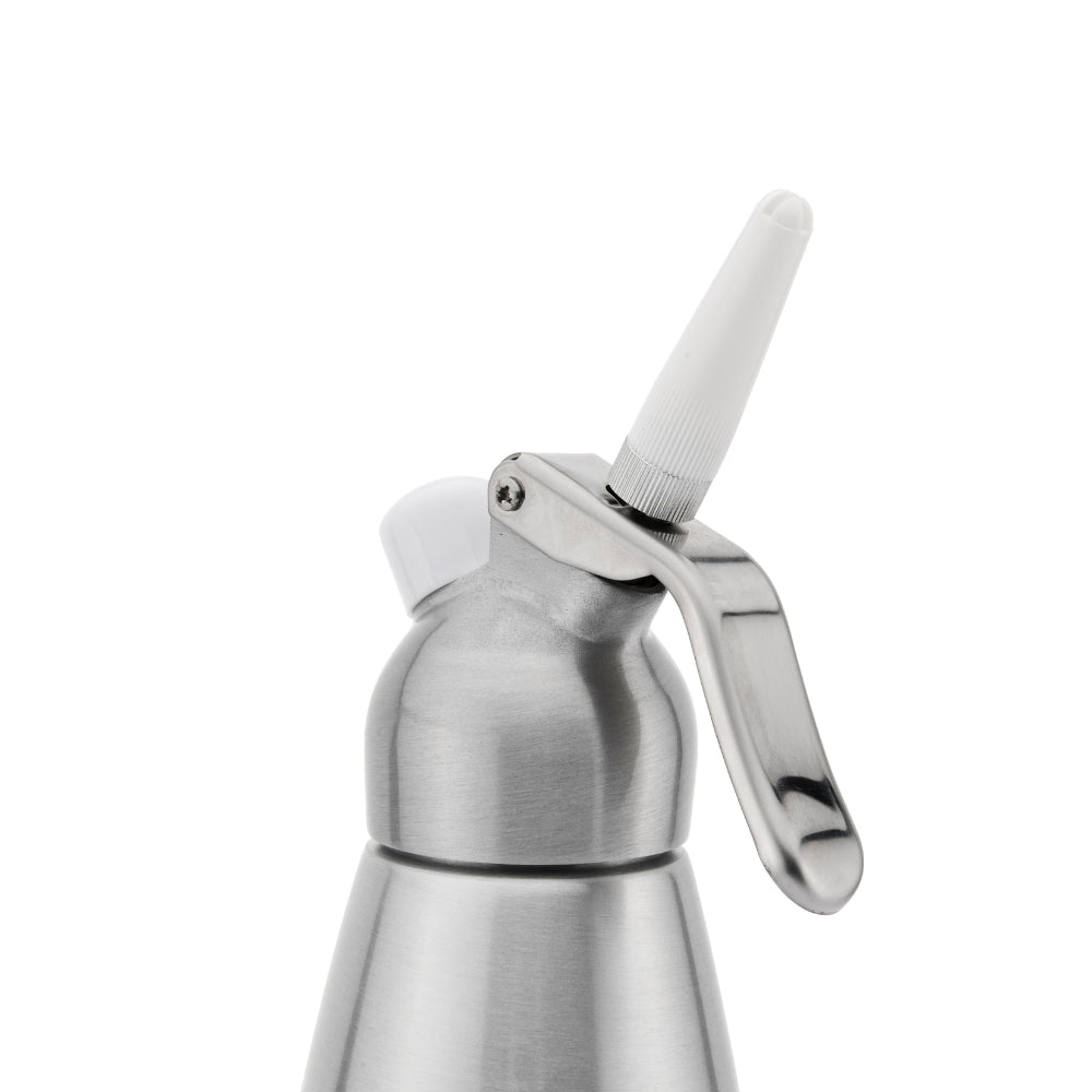 Premium Browne Mosa Whipped Cream Dispenser Nozzle - Tulip Shape Design for Professional Dessert Decorating | Perfect for Cakes, Cupcakes, and Beverage Toppings