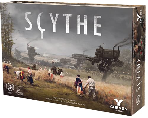 Scythe Board Game by Ghenos Games - Strategy Tabletop Game for Adults & Teens - Perfect for Game Nights, Family Gatherings & Competitive Play