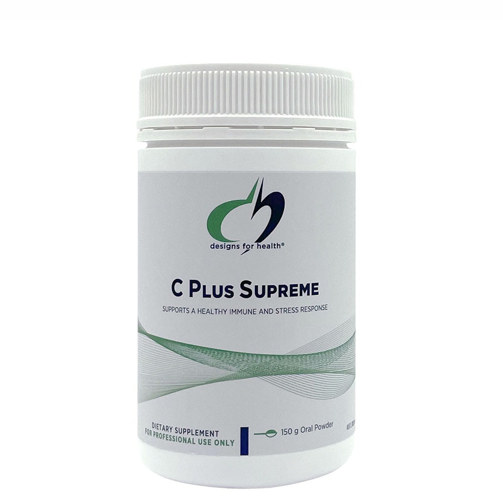 Designs For Health C Plus Supreme Oral Powder - Vitamin C Supplement for Immune Support & Antioxidant Protection - Ideal for Daily Wellness & Immune Boosting