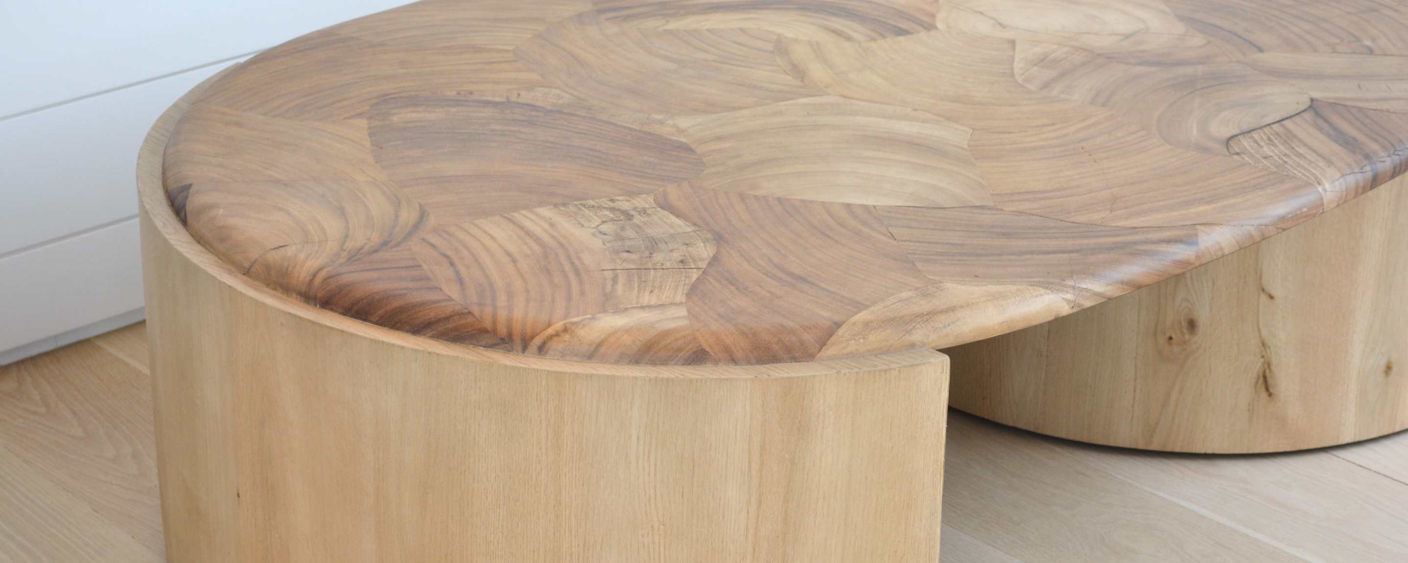 Modern Collins Coffee Table - Solid Wood Living Room Furniture for Home Decor | Stylish Center Table for Living Room, Lounge & Office