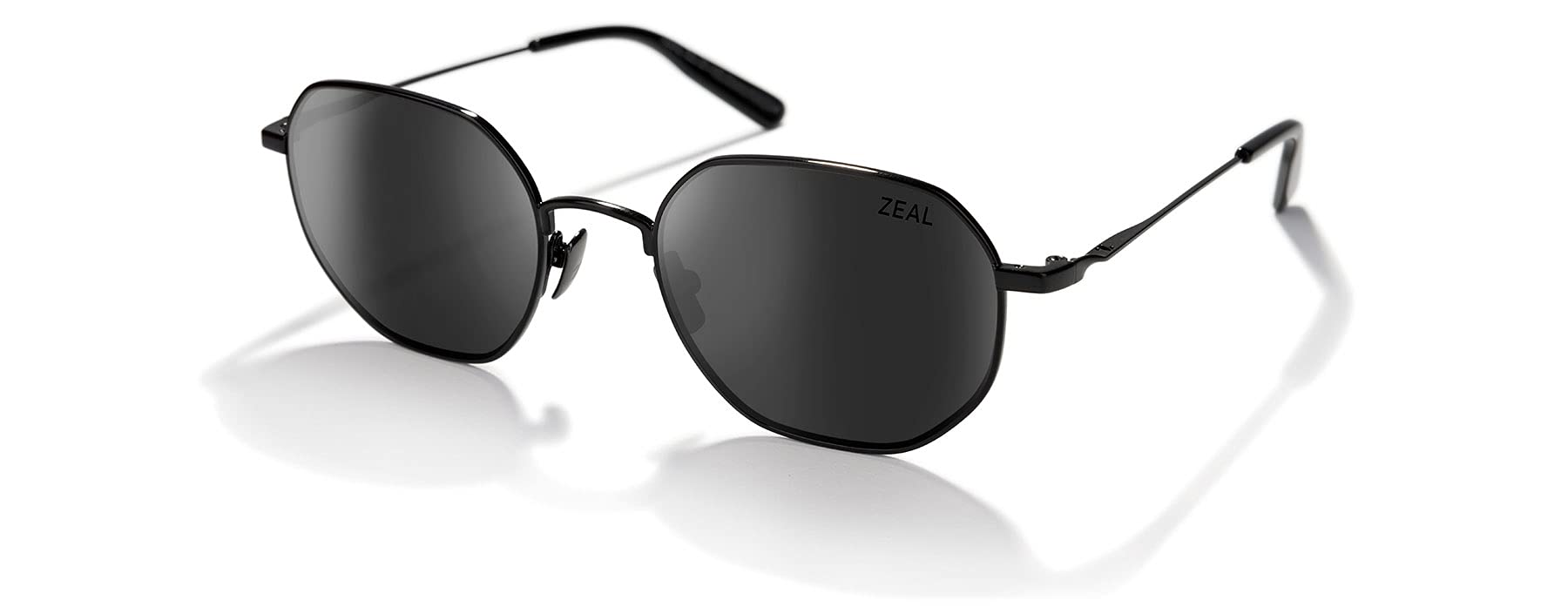 Zeal Optics Easterly Round Aviator Polarized Sunglasses for Men & Women - UV Protection, Lightweight Frame - Perfect for Driving, Beach & Outdoor Activities