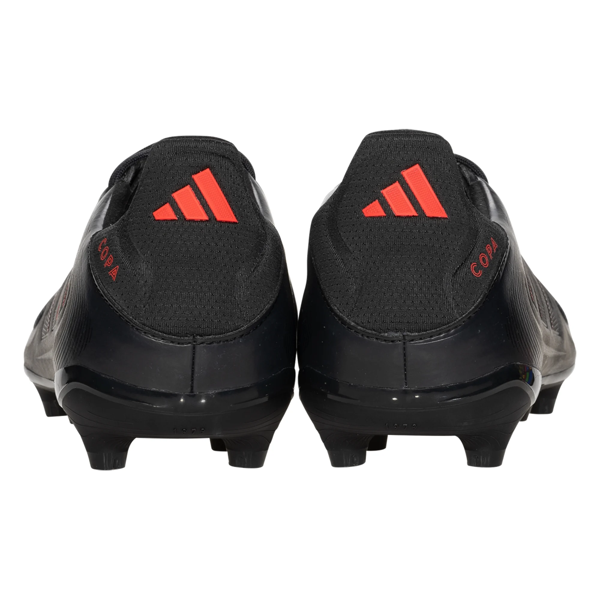 Adidas Copa Pure III League FG/MG Soccer Cleats for Men - Black/Carbon/Red - Firm Ground & Multi-Ground Football Boots - Perfect for Competitive Matches and Training Sessions