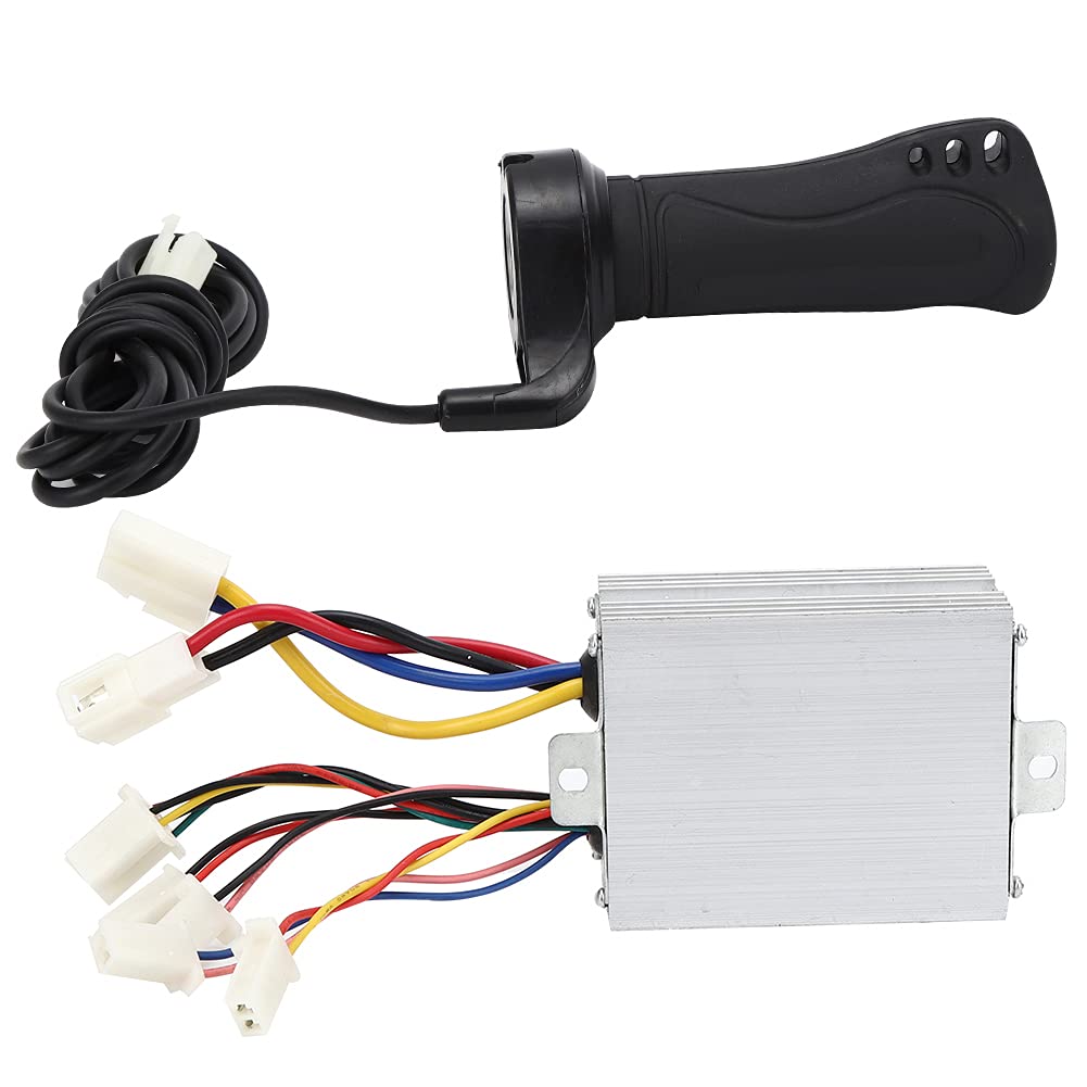 Bediffer Electric Bike Brushed Controller & Safe Extension Cable Handlebar - Waterproof E-Bike Accessories for Outdoor Riding, Commuting & Mountain Biking