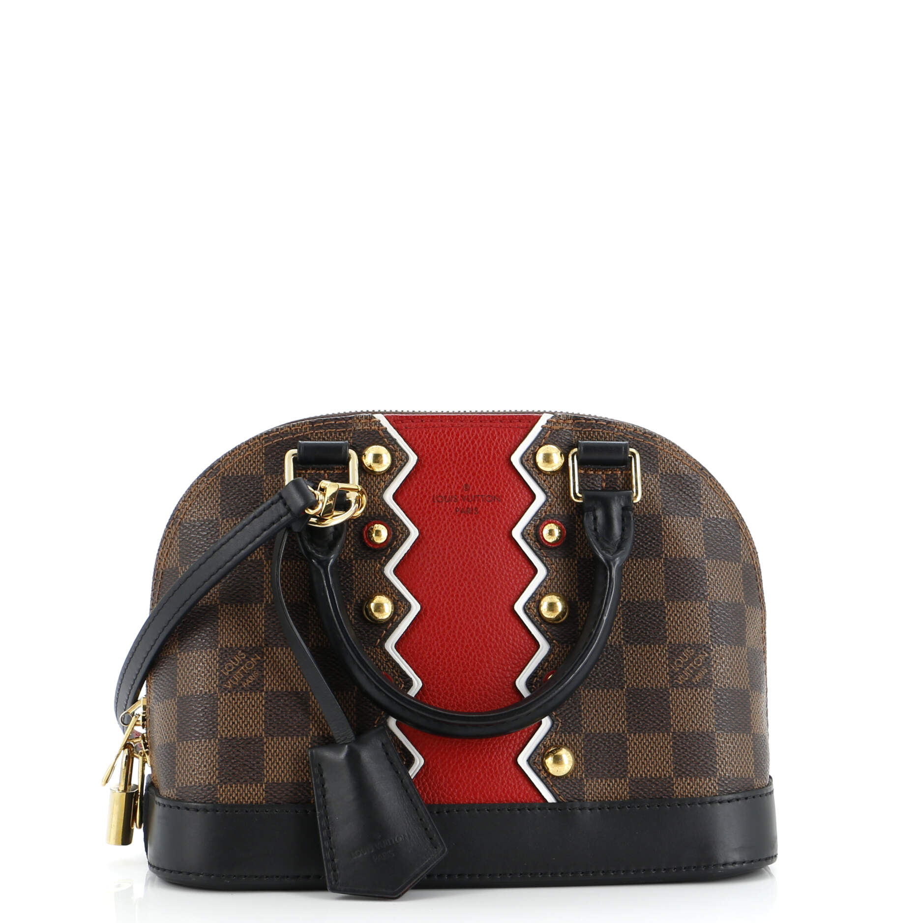 Alma Handbag Limited Edition Damier Karakoram BB Crossbody Bag for Women - Luxury Designer Purse with Shoulder Strap, Perfect for Work, Travel & Evening Events
