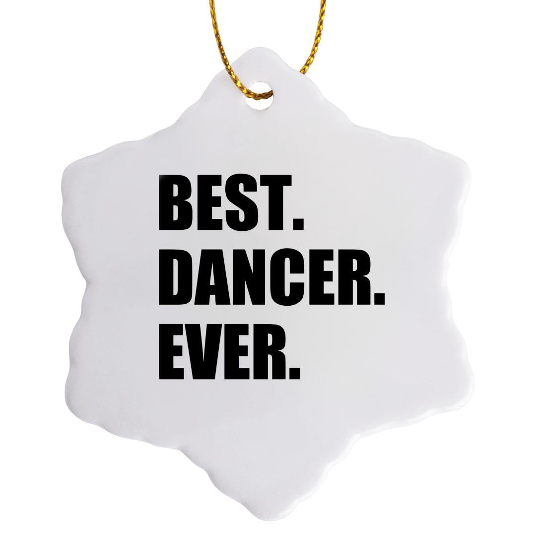 Best Dancer Ever Porcelain Ornament - 3